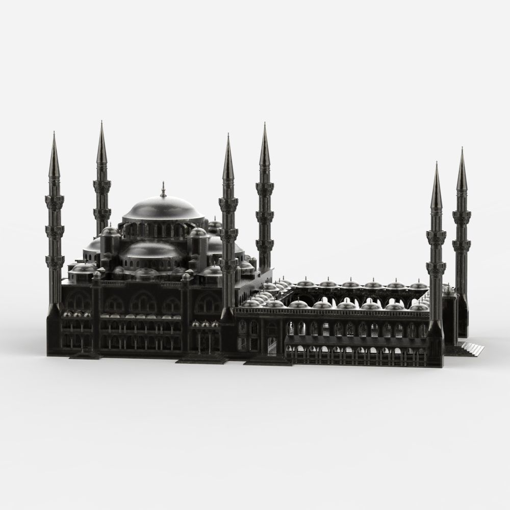 The Blue Mosque 3D print model_18