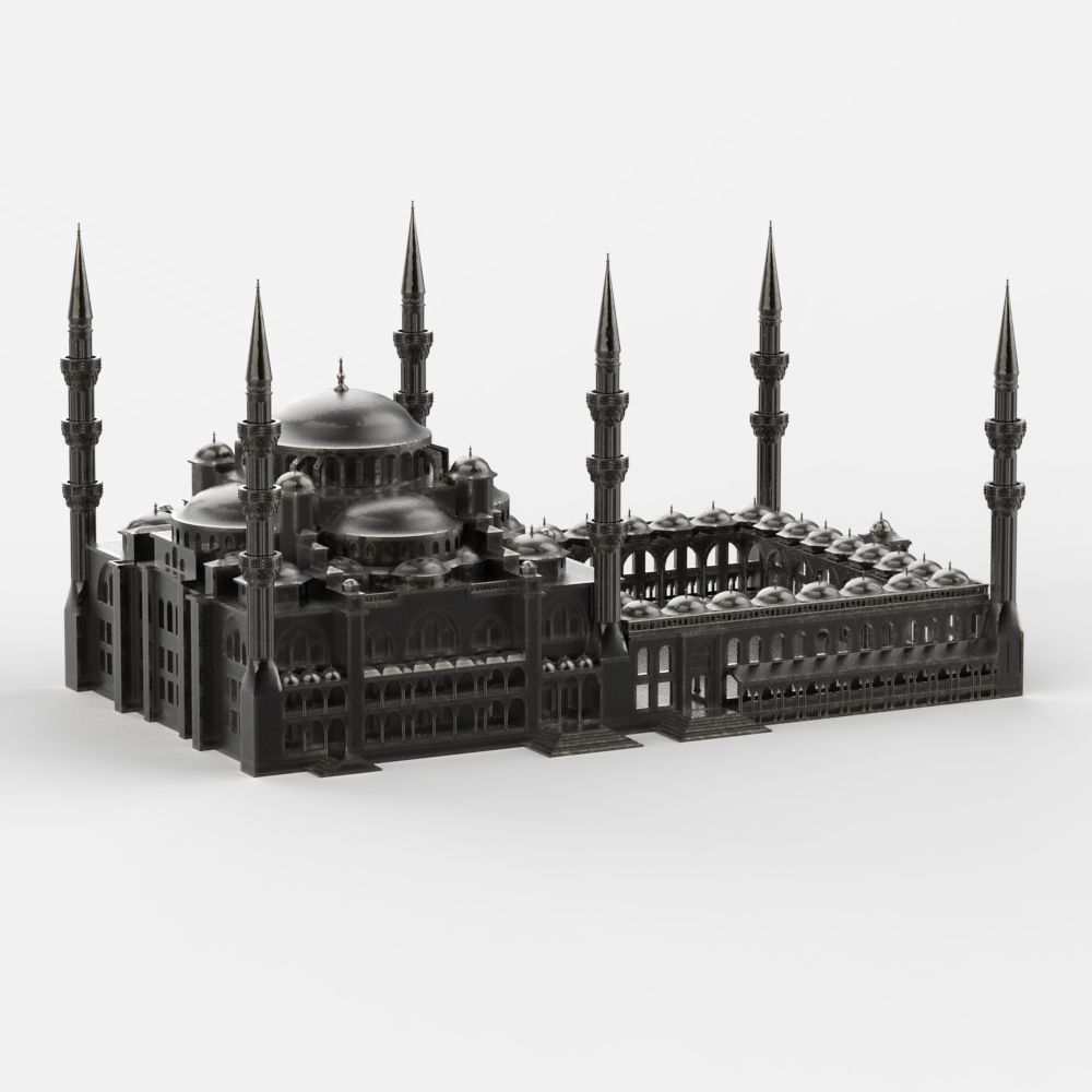 The Blue Mosque 3D print model_19