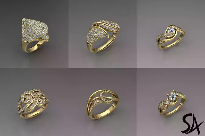 Pattern Rings