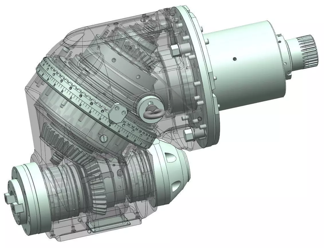 Universal Milling Head 3D model_0