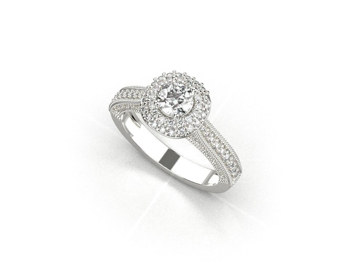 gold ring code 27 3D print model_10