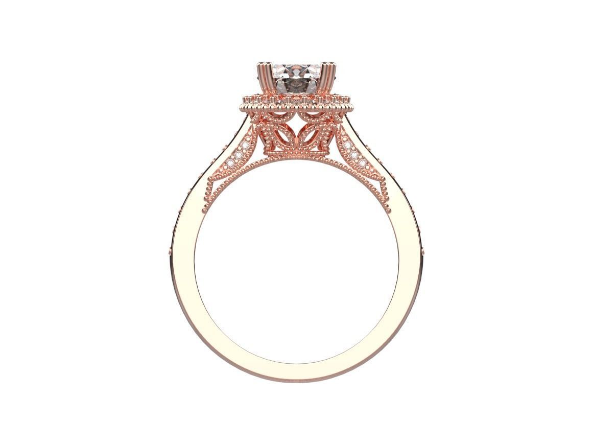 gold ring code 19 3D print model_6