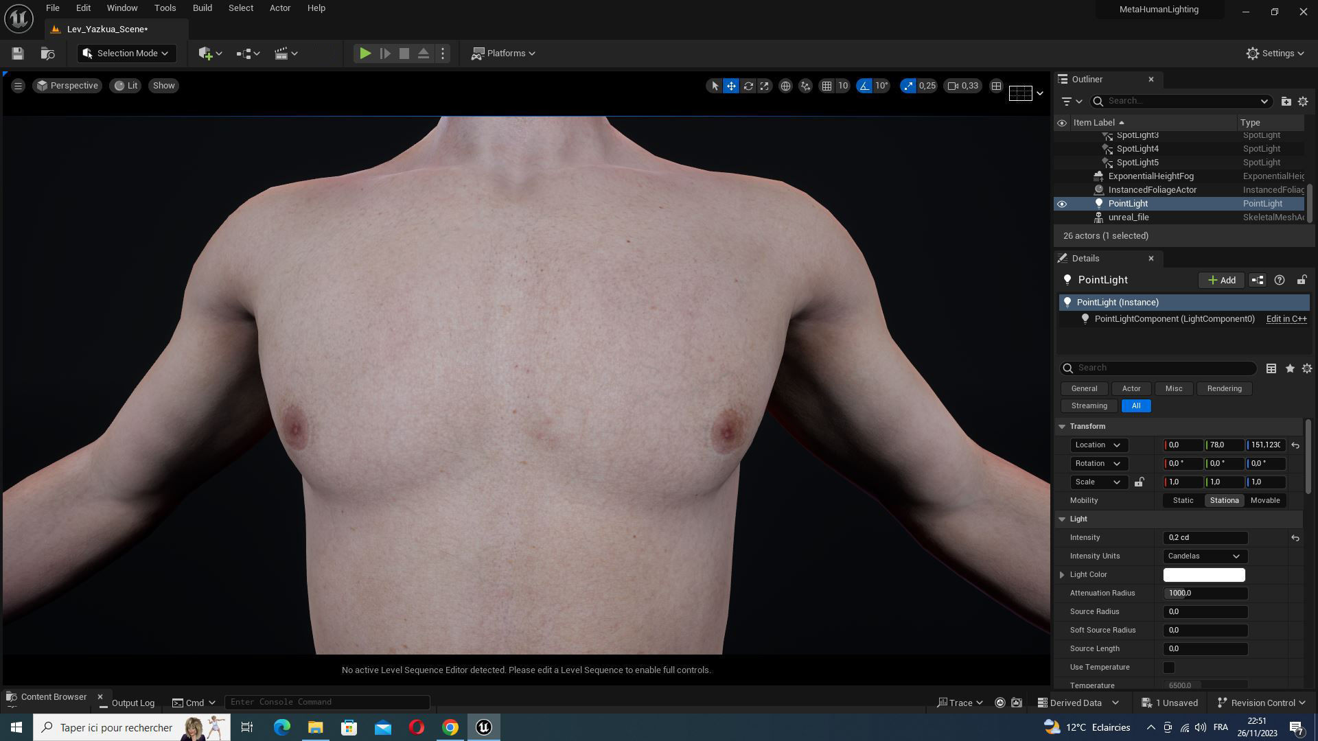 Kiven - Realistic Man Base Mesh 4K x4 Low-poly 3D model_29