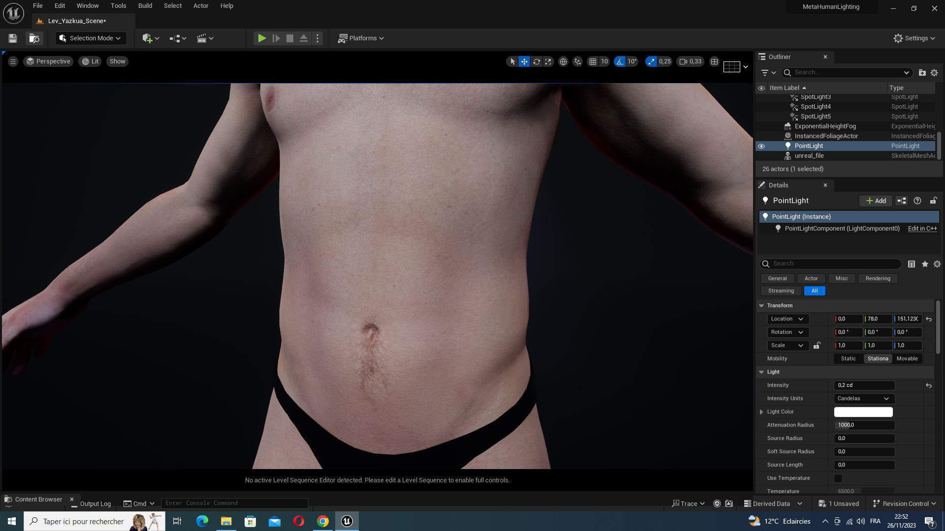 Kiven - Realistic Man Base Mesh 4K x4 Low-poly 3D model_30