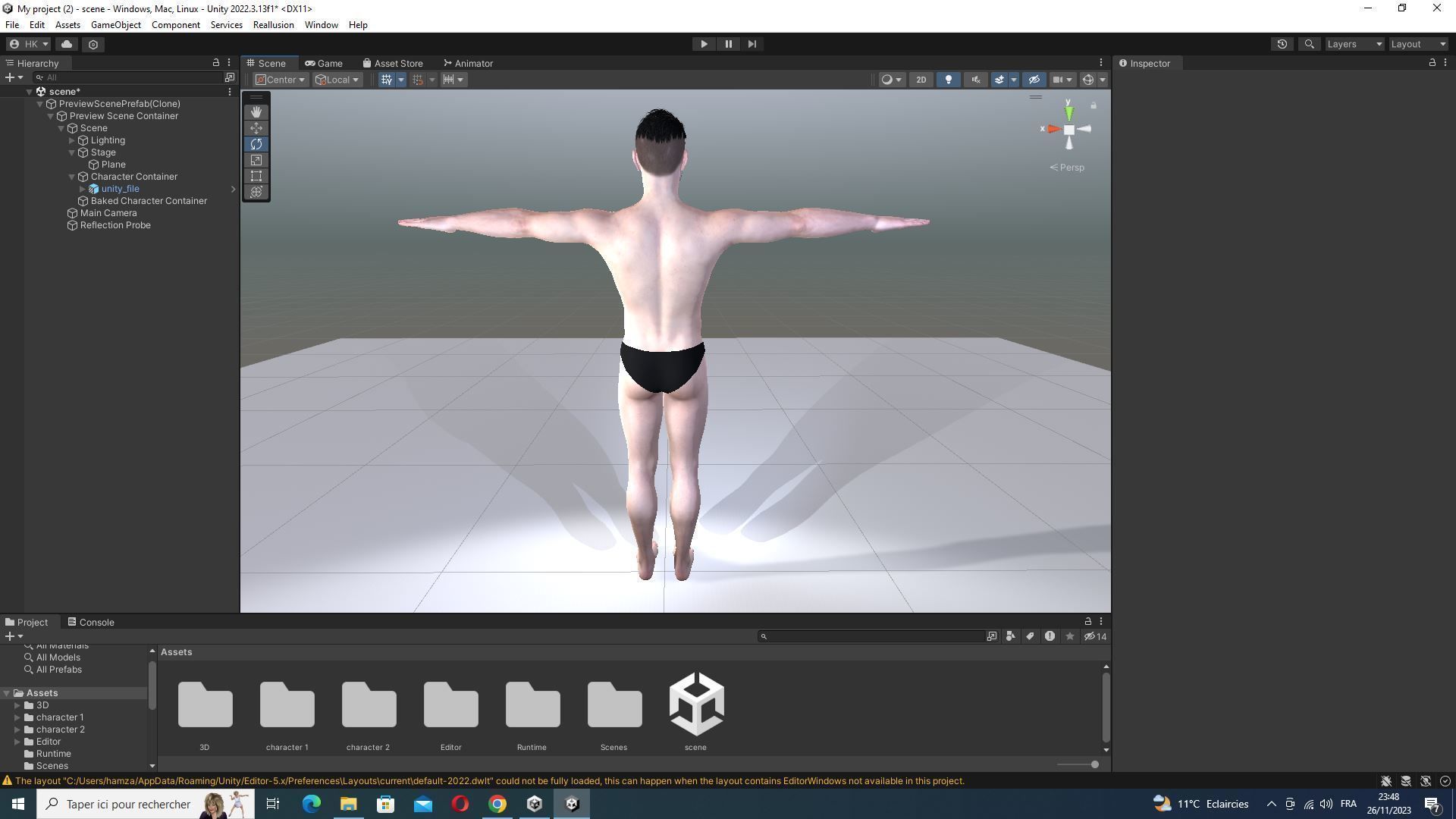 Kiven - Realistic Man Base Mesh 4K x4 Low-poly 3D model_38