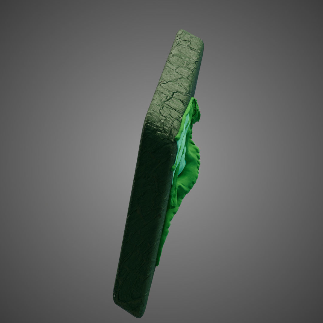 The dragon model for creating mold 3D print model_14