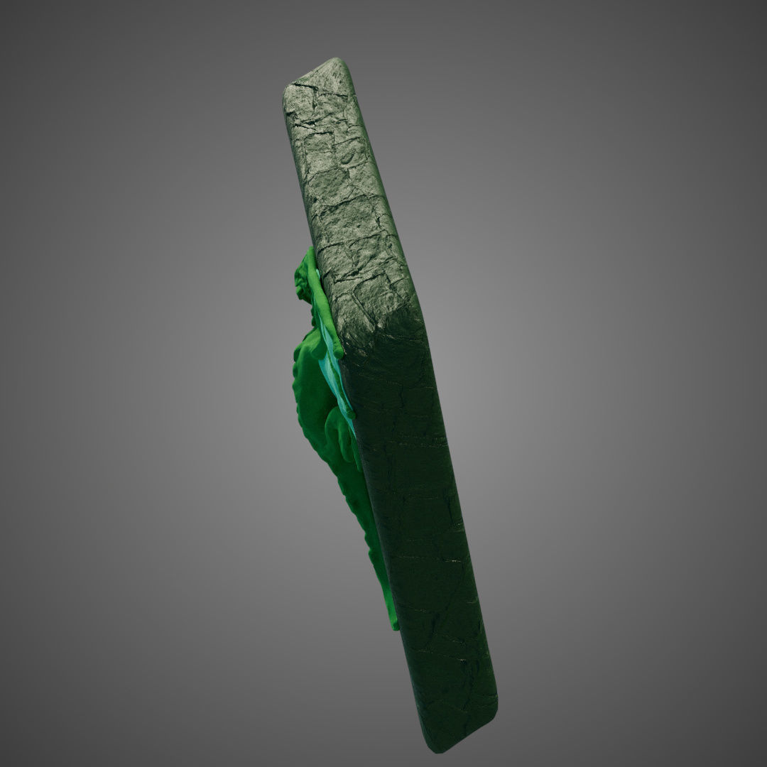 The dragon model for creating mold 3D print model_8