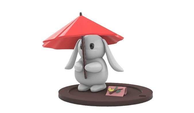 MokoTrip dessert 3D print model