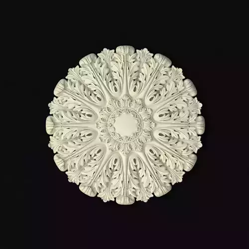 Central decor ornament for furniture