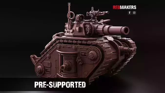Solar Battle Tank - Imperial Force  3D print model