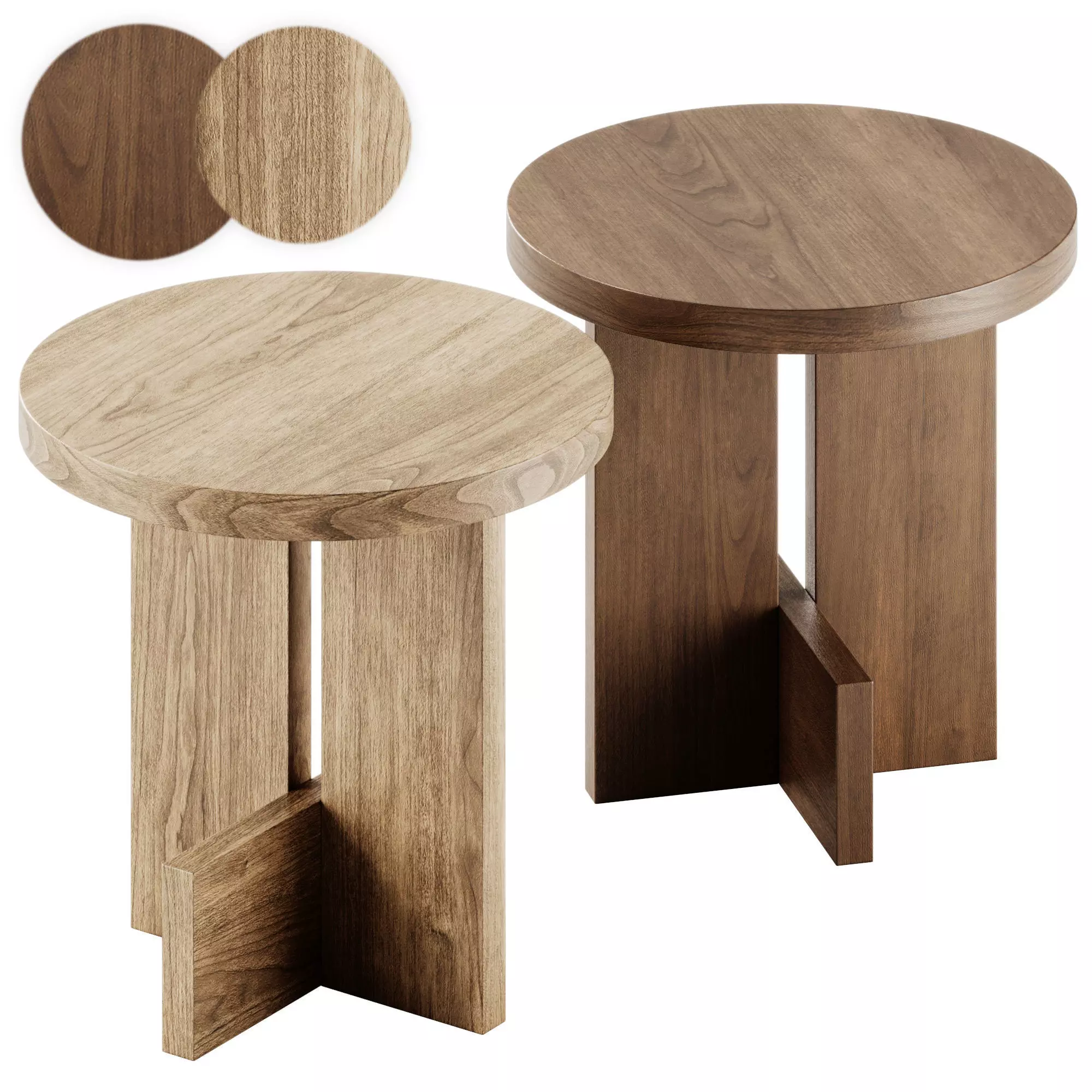 Axel Side Table by Mary Ratcliffe Studio 3D model_0