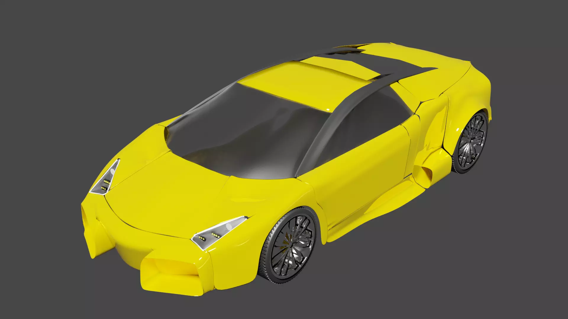 Dream car Concept 3D model