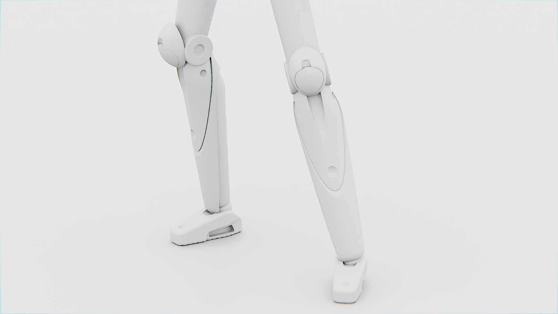 ANDROID JUNO-B  Rigged for Unreal Engine - Unity - MIXAMO  3D model_35