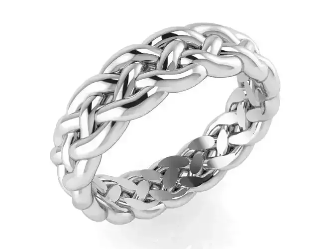 Braided Chain Ring 0076
