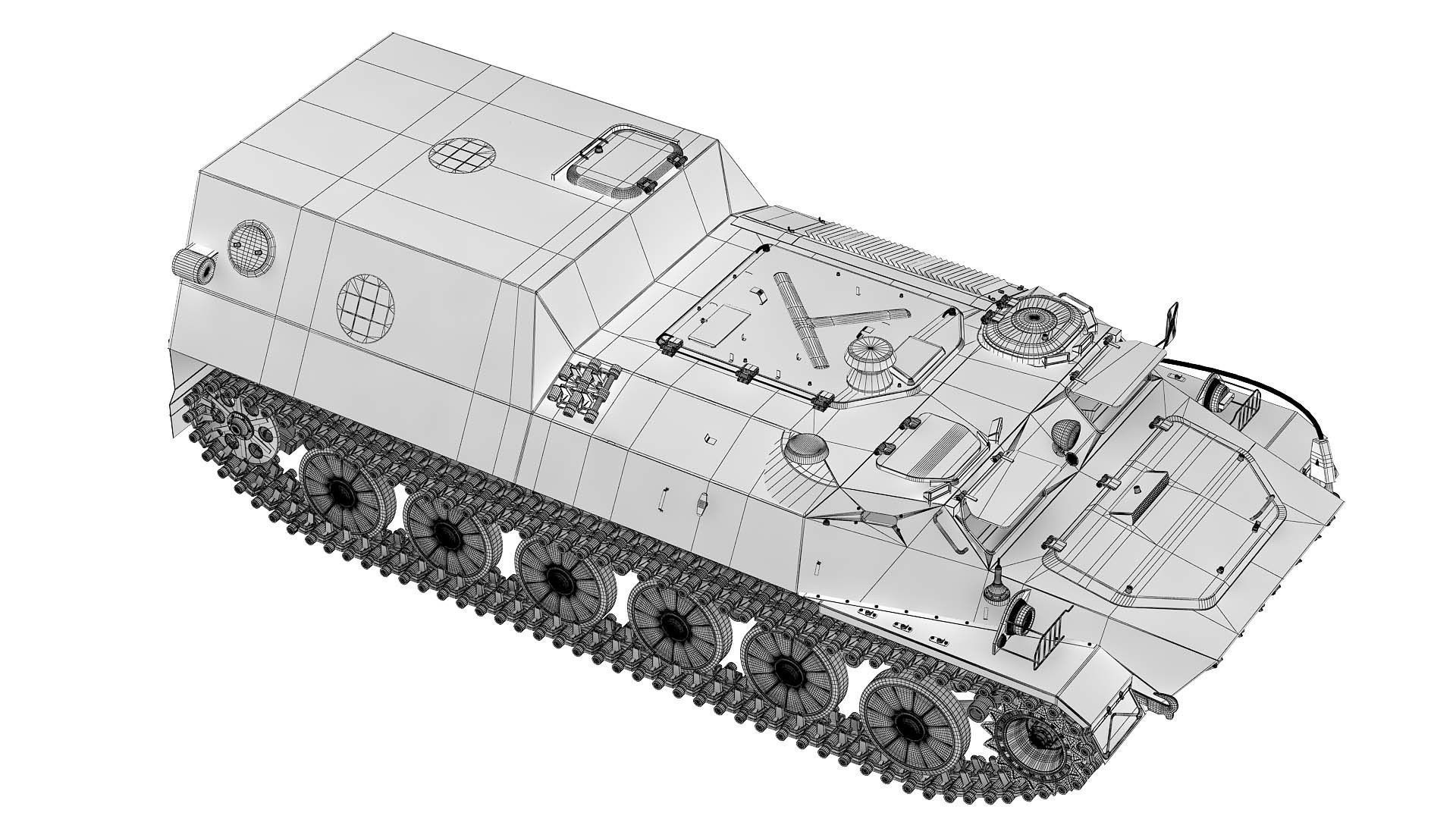 Mtlb ambulance 3D model_7