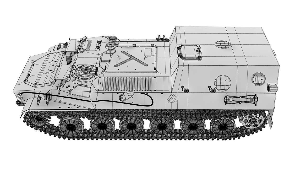 Mtlb ambulance 3D model_17