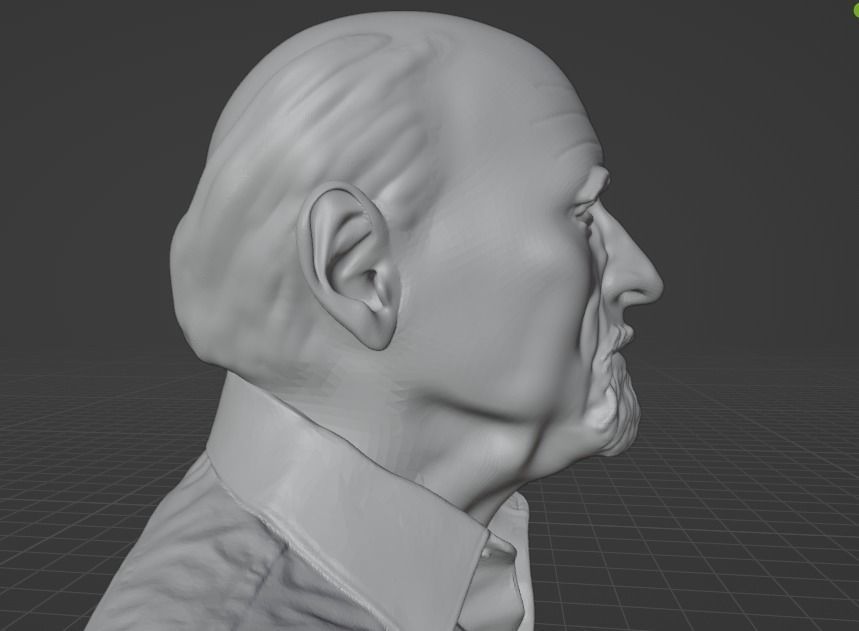 Irvin D Yalom 3D print model_18