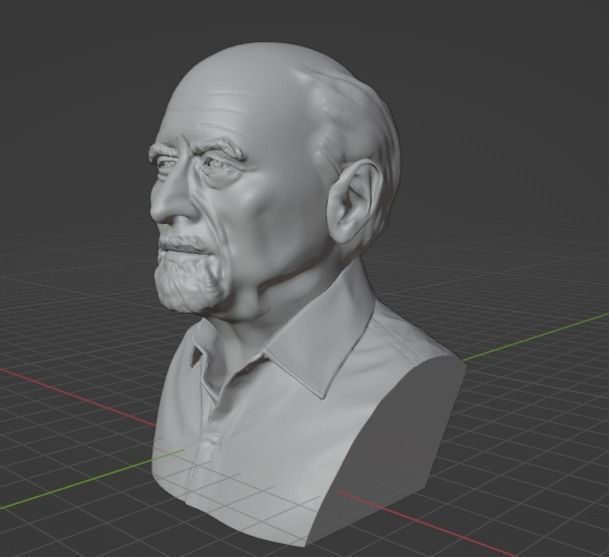 Irvin D Yalom 3D print model_14