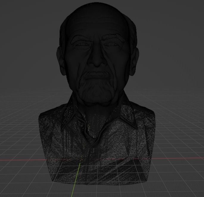 Irvin D Yalom 3D print model_4