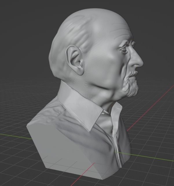 Irvin D Yalom 3D print model_16
