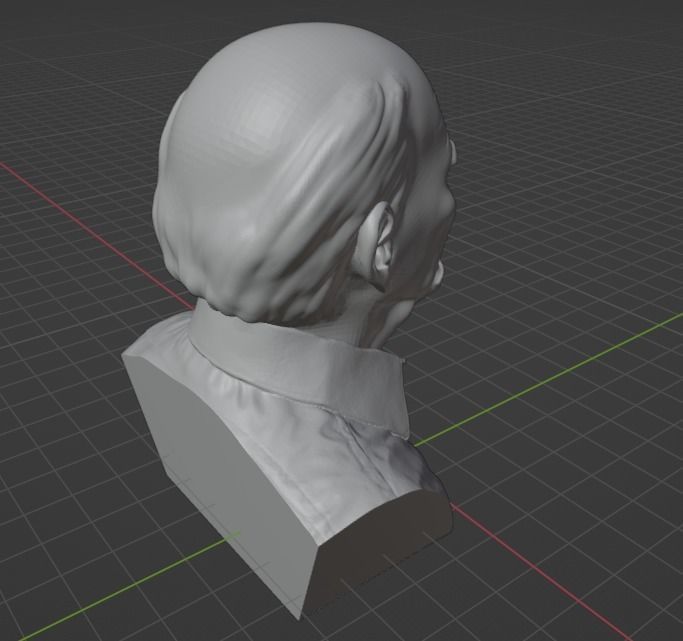 Irvin D Yalom 3D print model_12