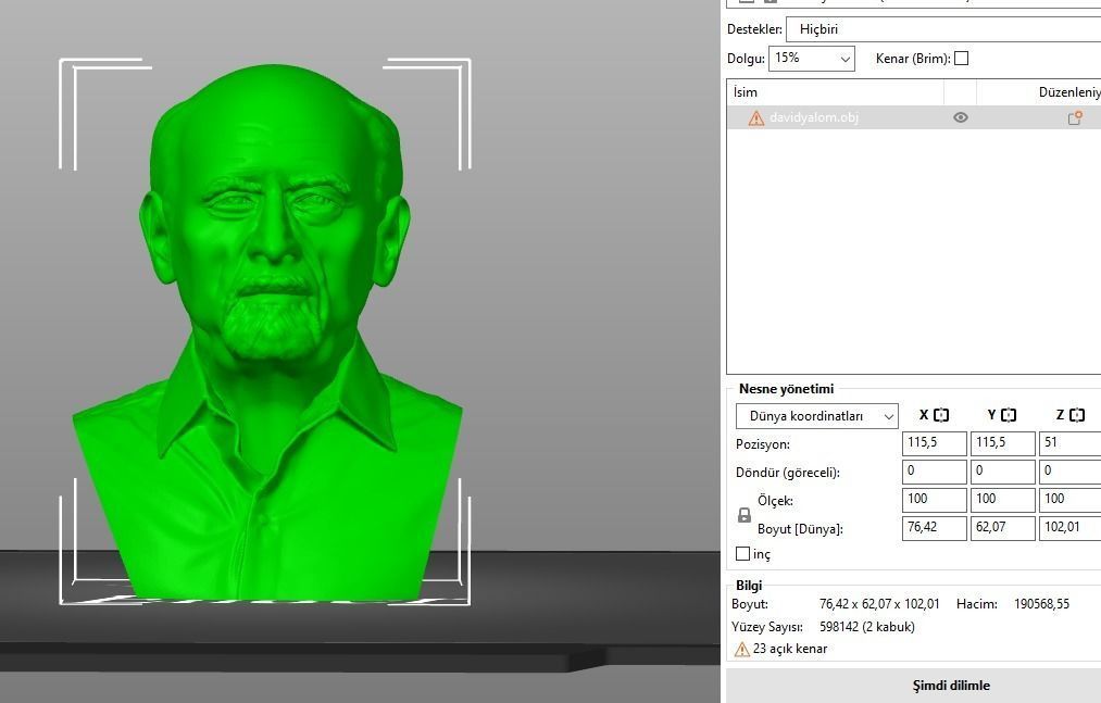 Irvin D Yalom 3D print model_2