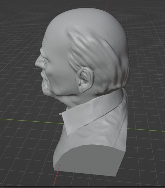 Irvin D Yalom 3D print model_19