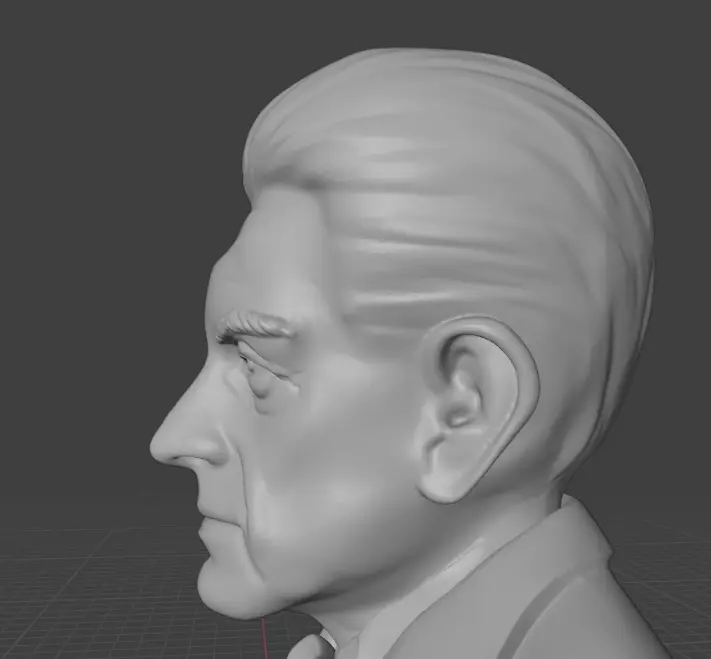 Jacques Lacan 3D print model_14