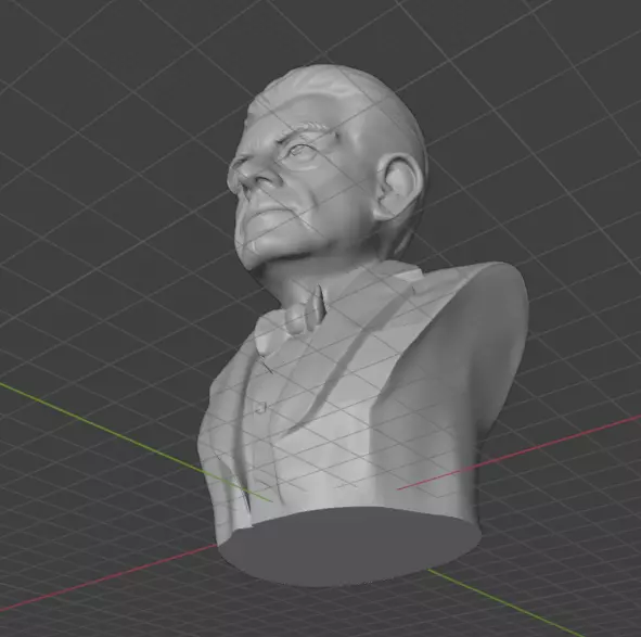 Jacques Lacan 3D print model_2