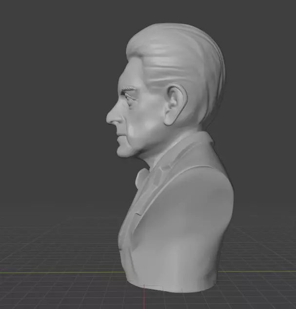 Jacques Lacan 3D print model_1