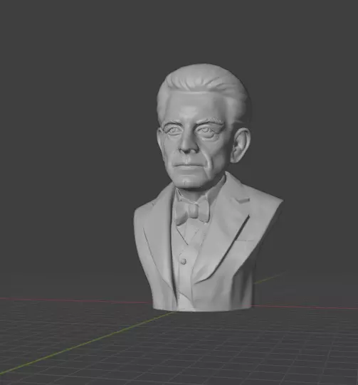 Jacques Lacan 3D print model_9