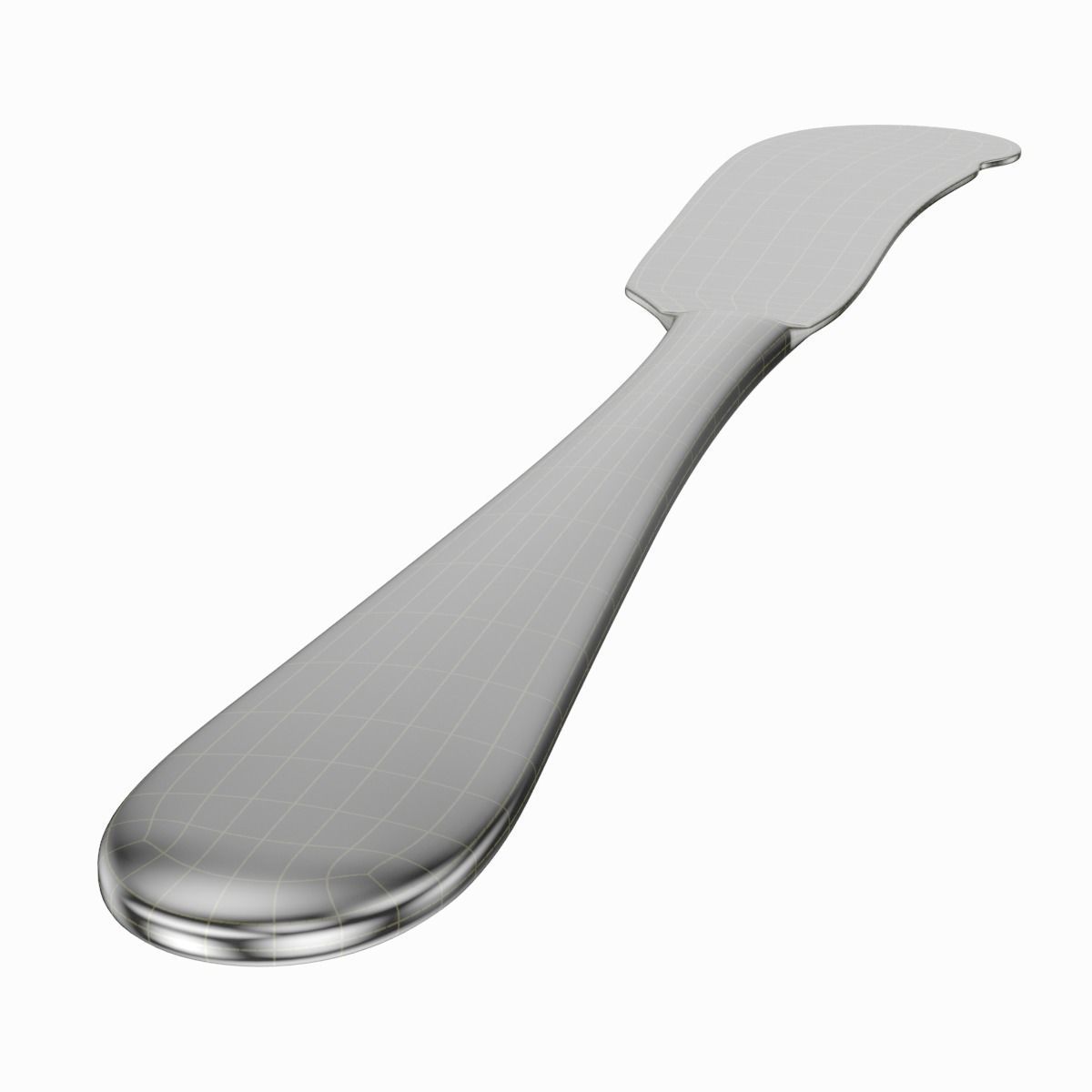 Butter Spreader Knife Generic Cutlery 3D model_11