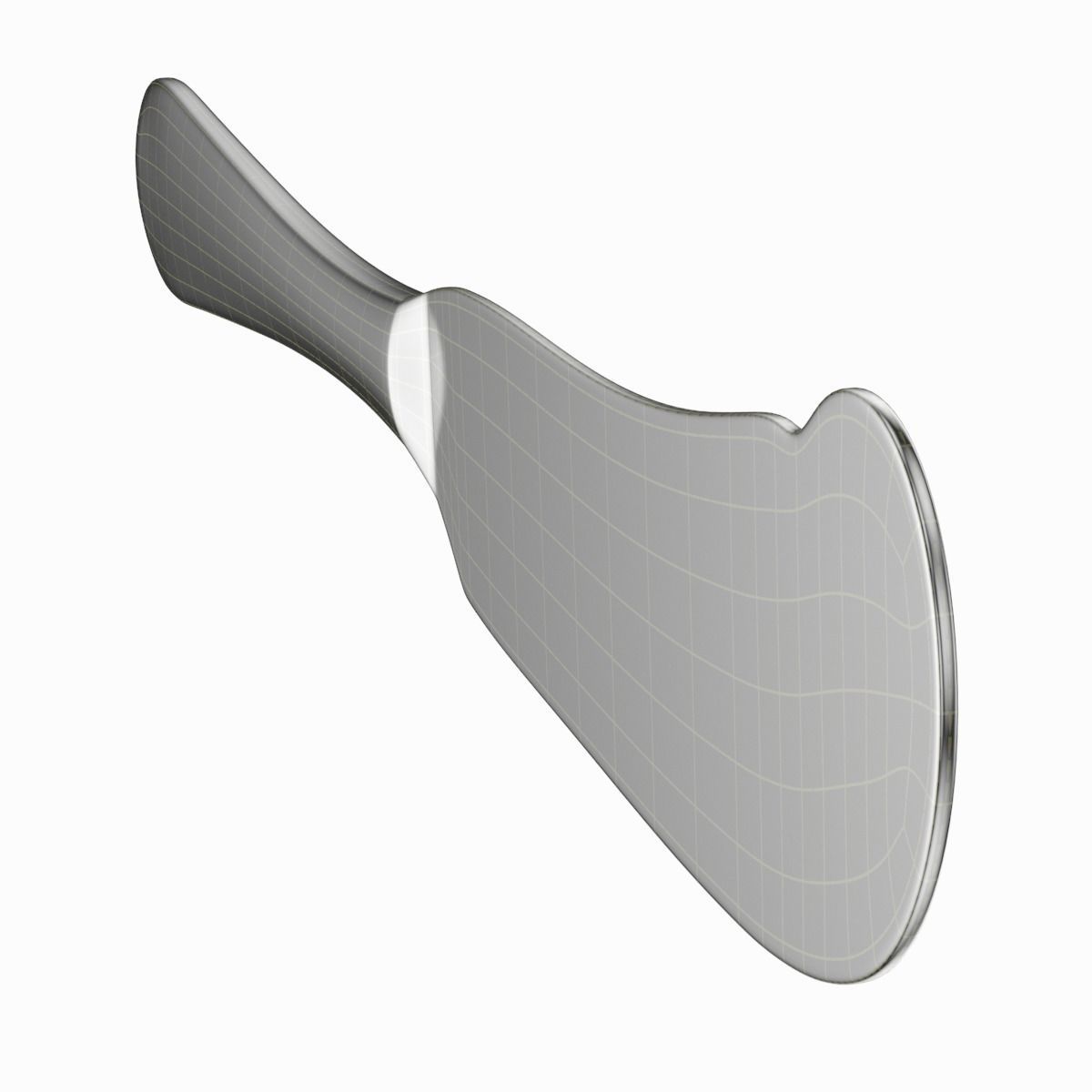 Butter Spreader Knife Generic Cutlery 3D model_13