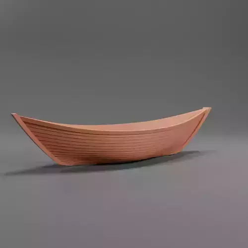 Boat Planter 3D print model
