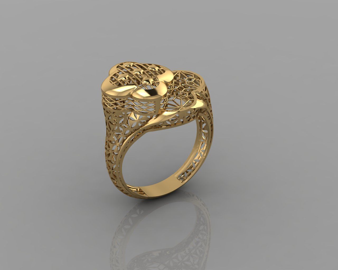 turtorial ring 3D print model_10
