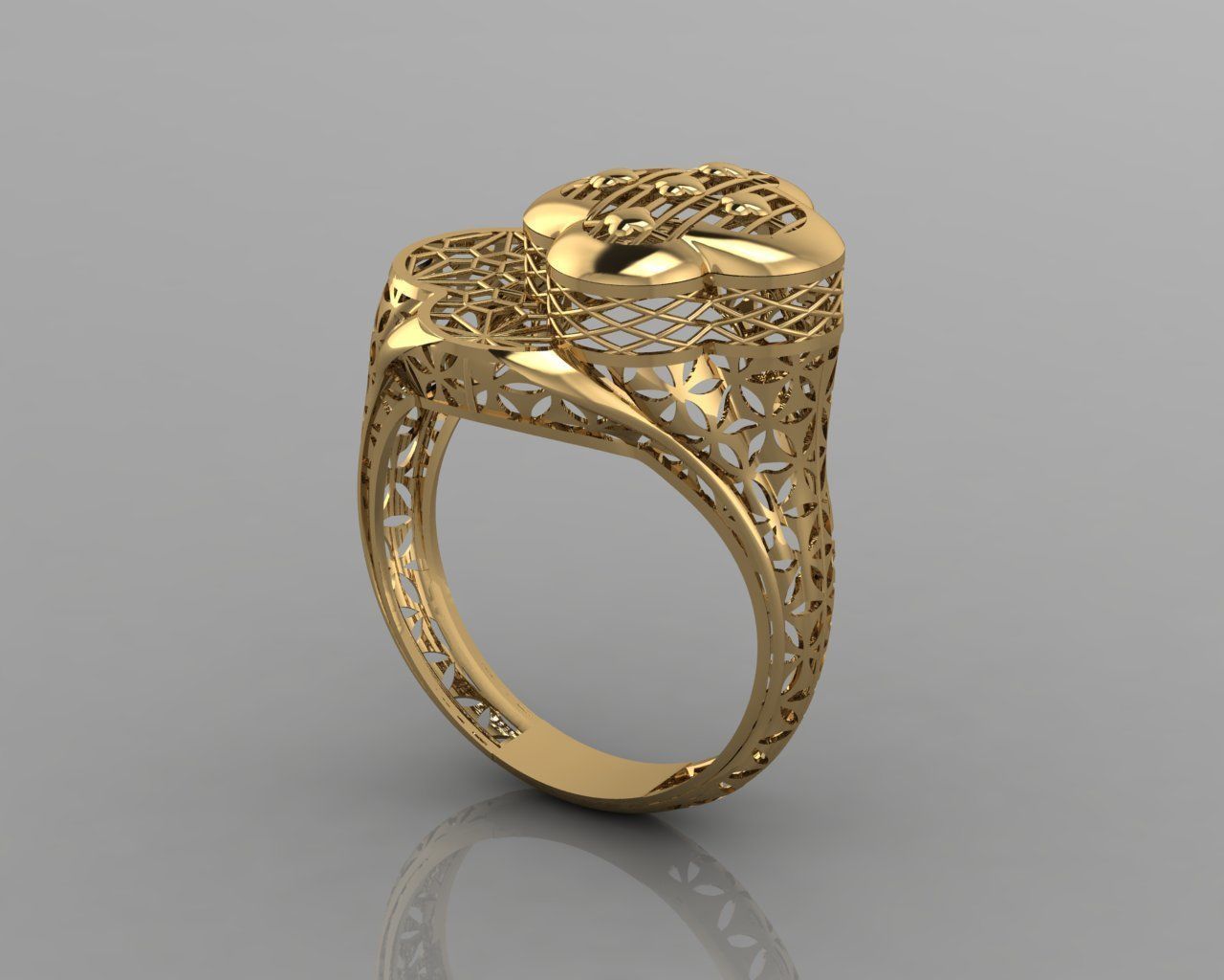 turtorial ring 3D print model_1