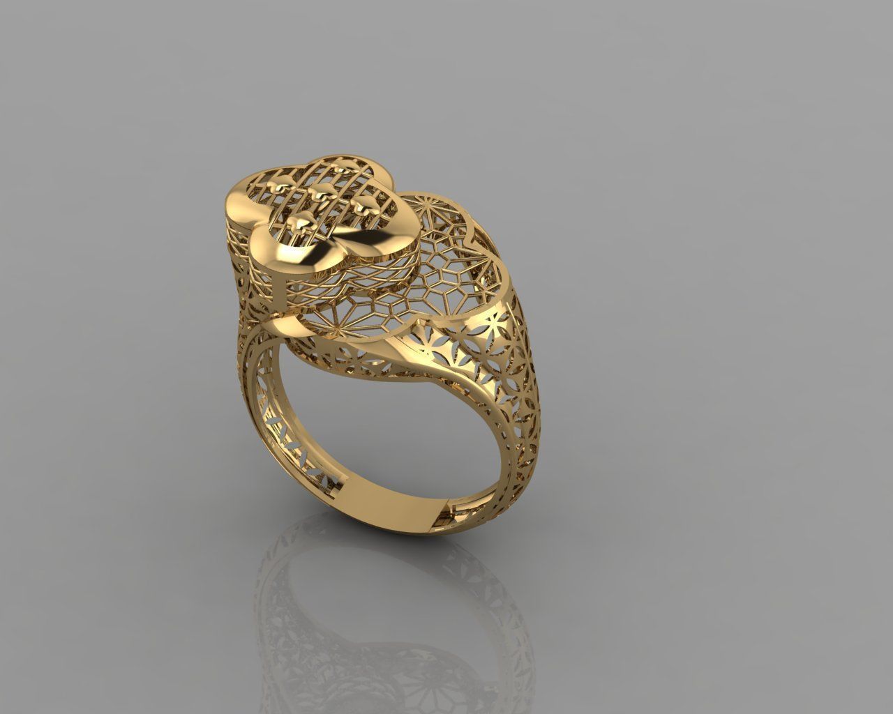 turtorial ring 3D print model_12