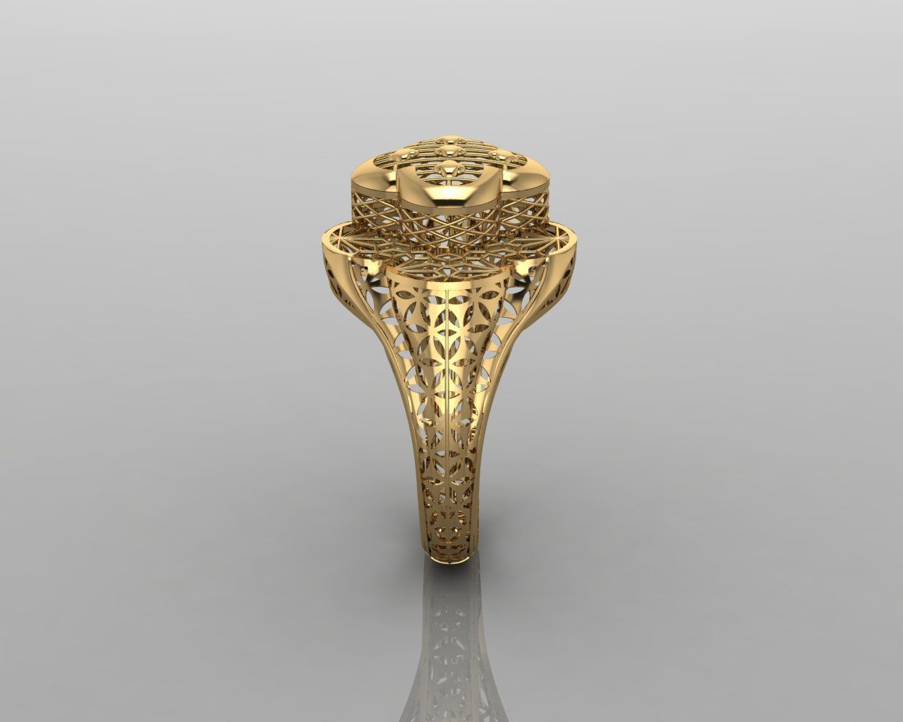 turtorial ring 3D print model_5
