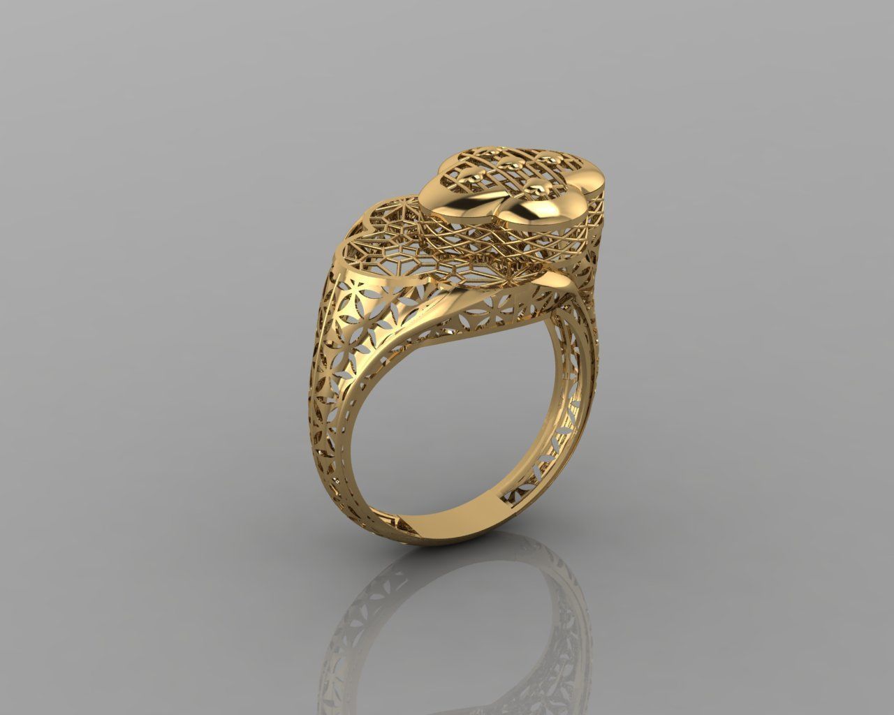 turtorial ring 3D print model_2