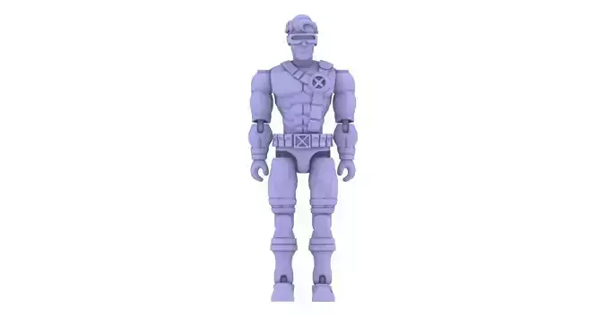 Ciclpos X-man 97 - ARTICULATED POSEABLE ACTION FIGURE 100mm
