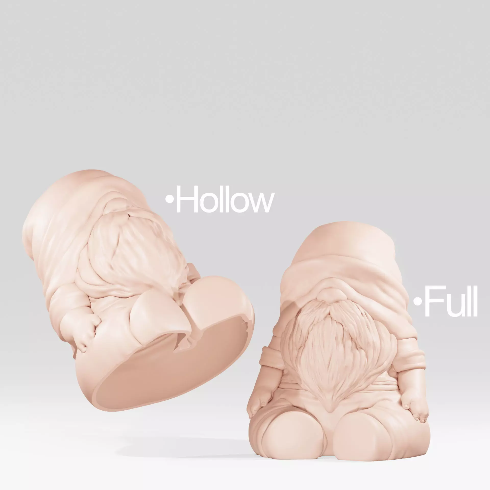 CHRISTMAS ORNAMENTS GNOME 3D print model_0