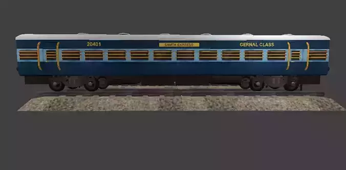 Indian ICF Train Coaches