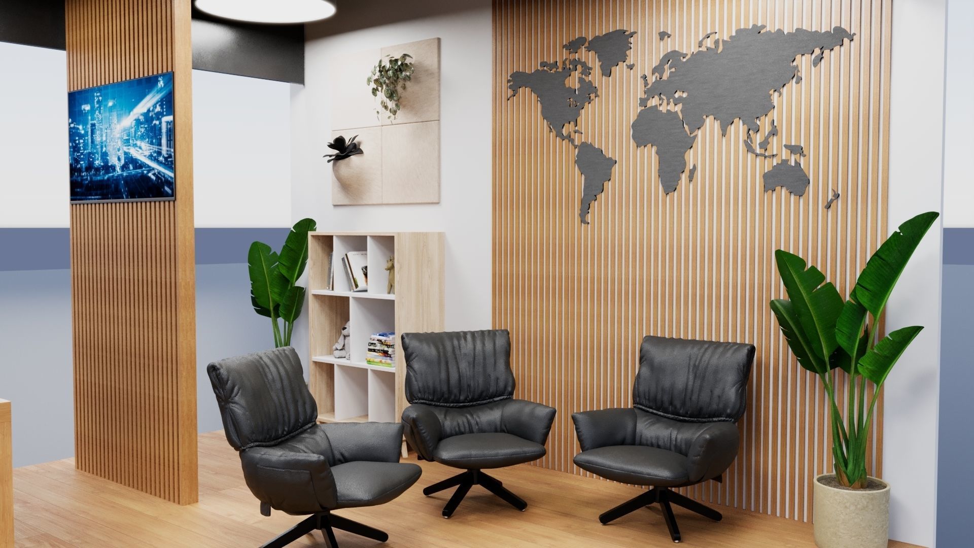 booth Exhibition 3D model_3