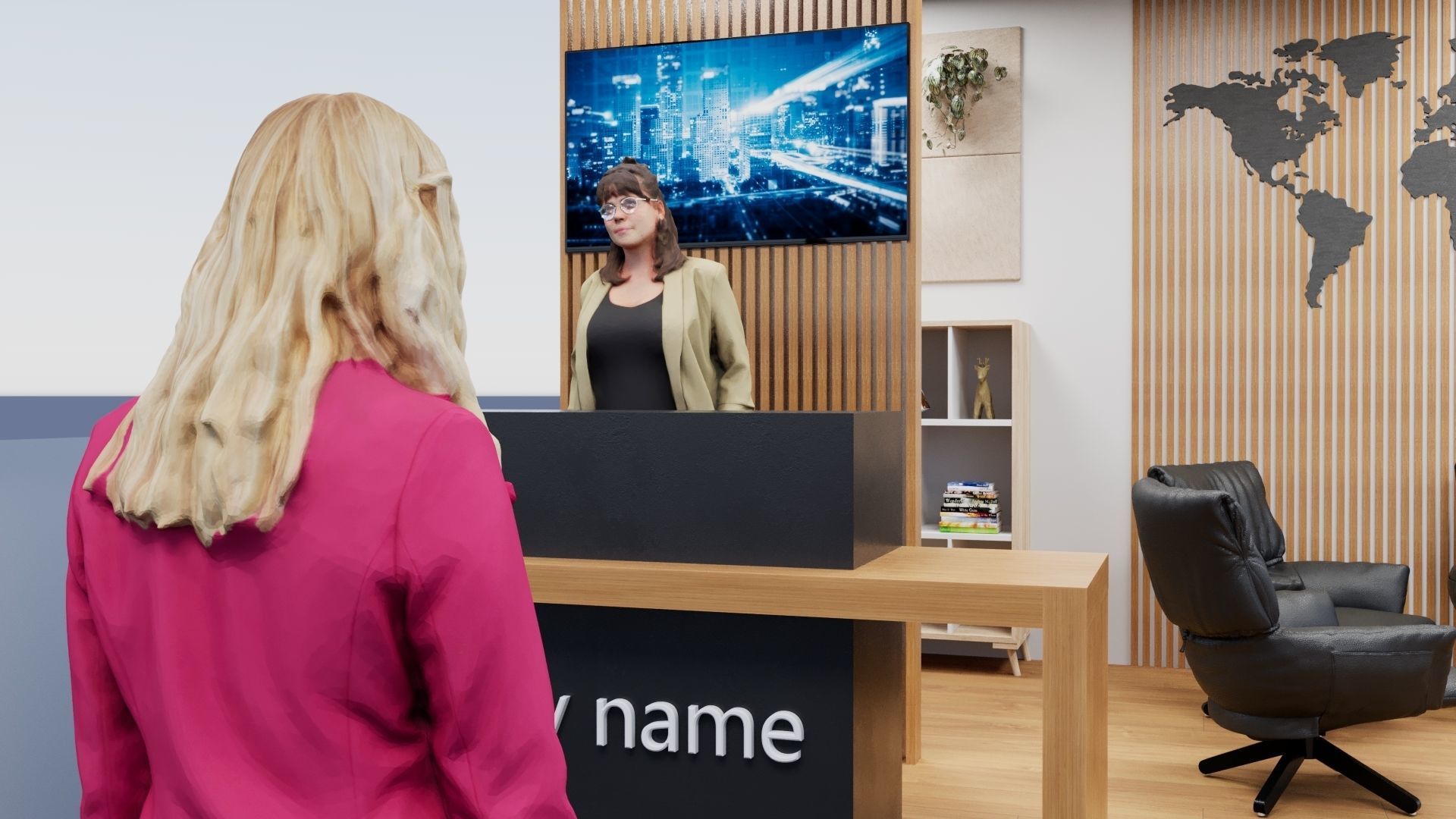 booth Exhibition 3D model_4