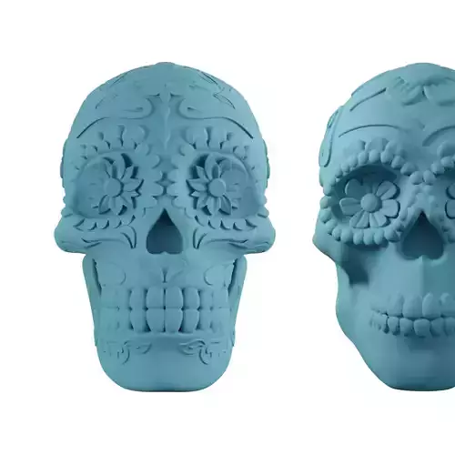 SUGAR SKULL BUNDLE PACK 3D print model