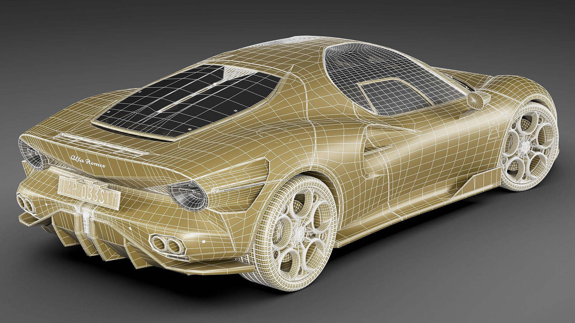 Alfa Romeo 33 Stradale 2024 3D model_39