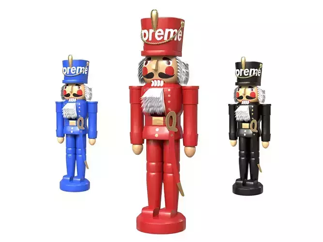Nutcracker Wooden Soldier Figures Toy