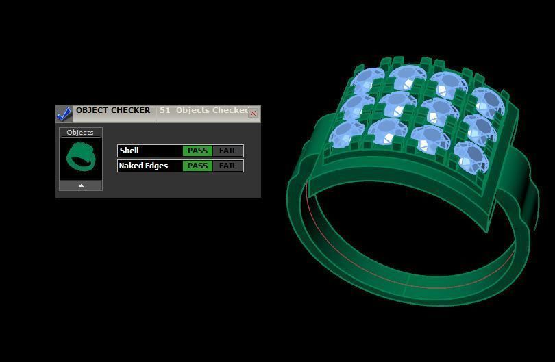 fasion ring for daimonds 3D print model_18