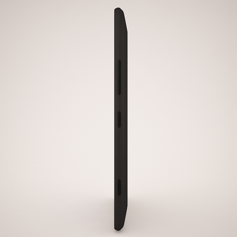 Nokia Lumia 1320 Black 3D model_5