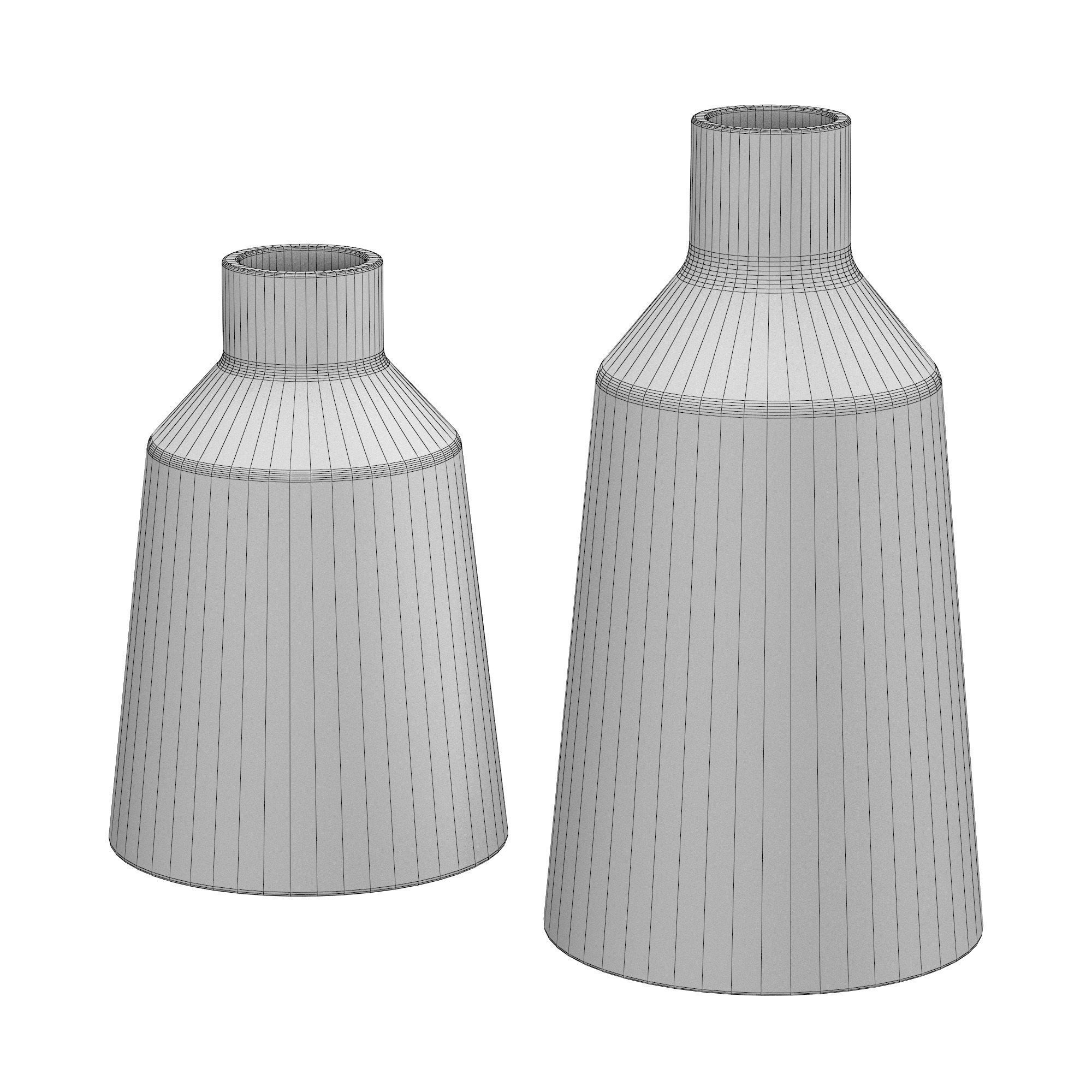 DECORATIVE VASE ZARA 3D model_4